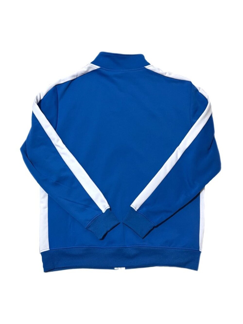 Screenshot Jacket Mens XL Blue Track White Stripe Y2K Rapper Soccer Athleisure - Picture 3 of 14